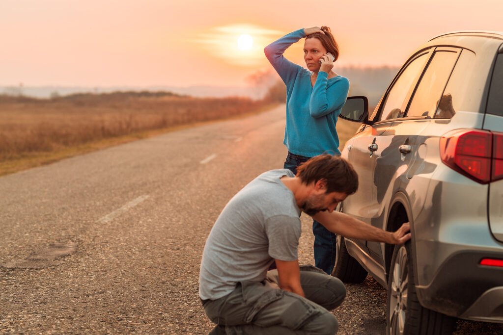 problemas mais comuns ao viajar de carro
